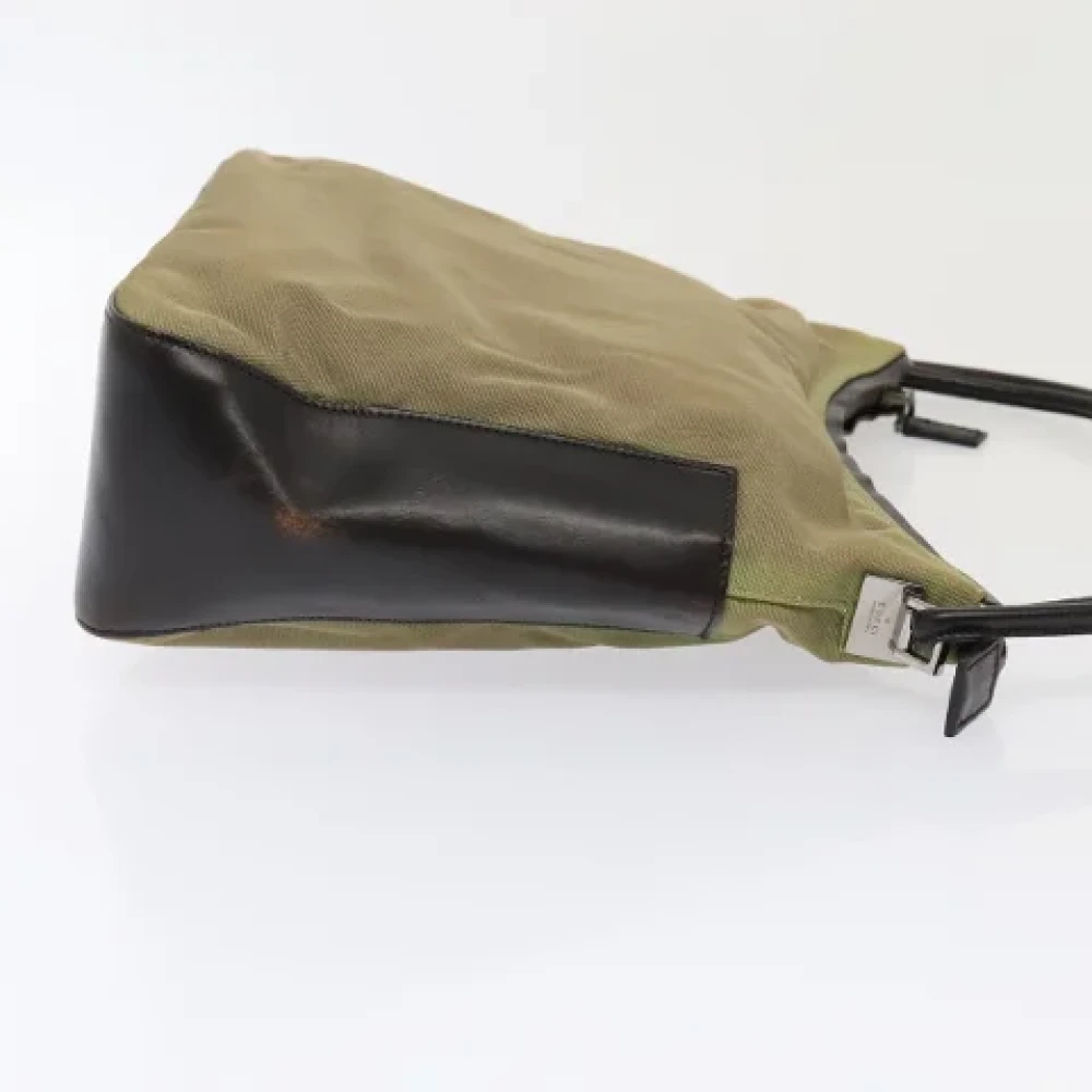 Gucci Vintage Pre-owned Leather gucci-bags Green Dames