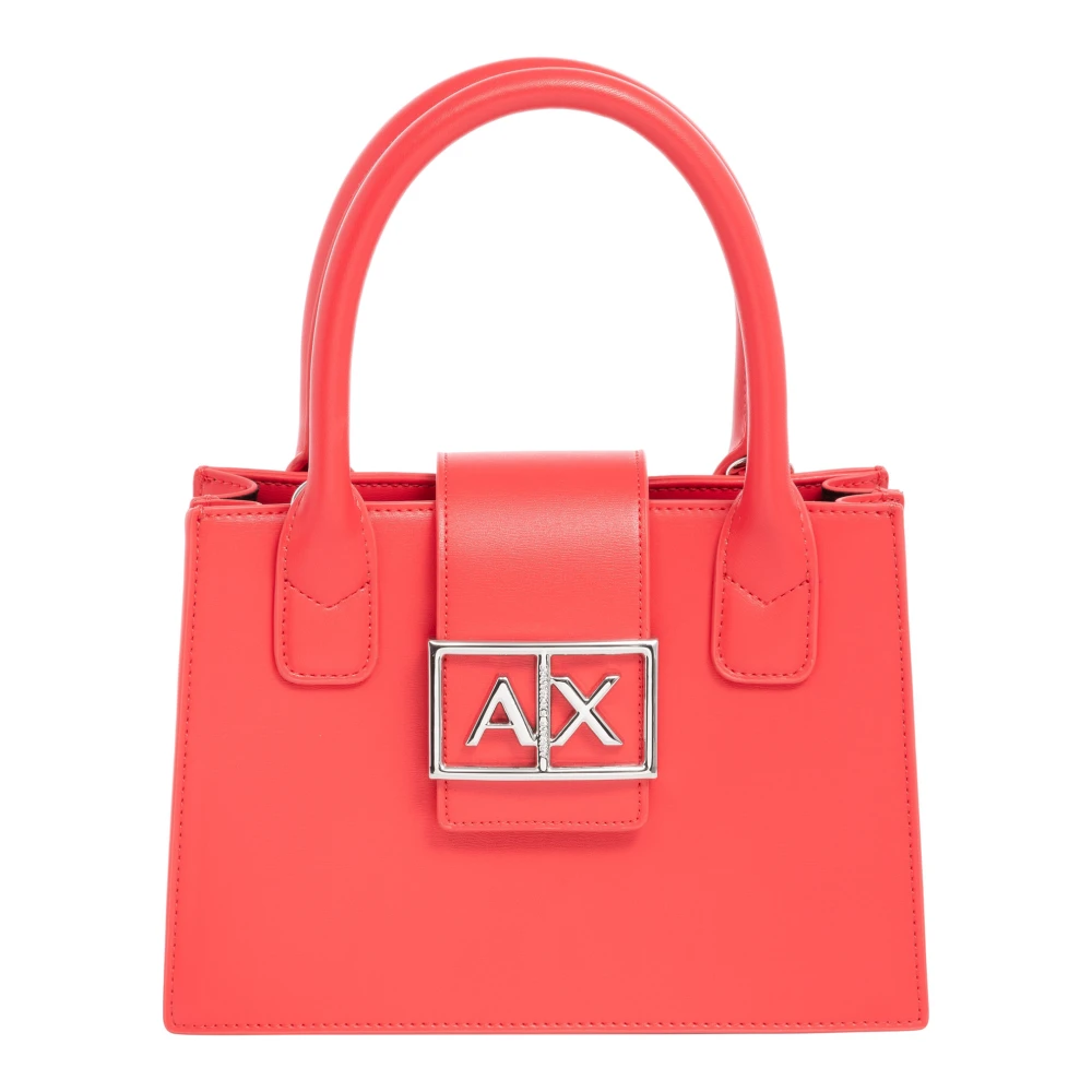Armani Exchange Handtas met magneetsluiting Red Dames
