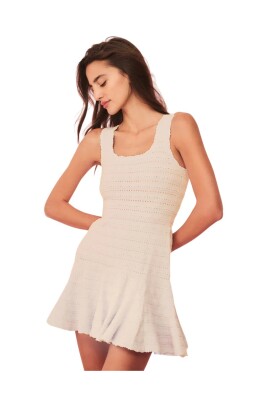 scallop-knit-mini-dress-ivory