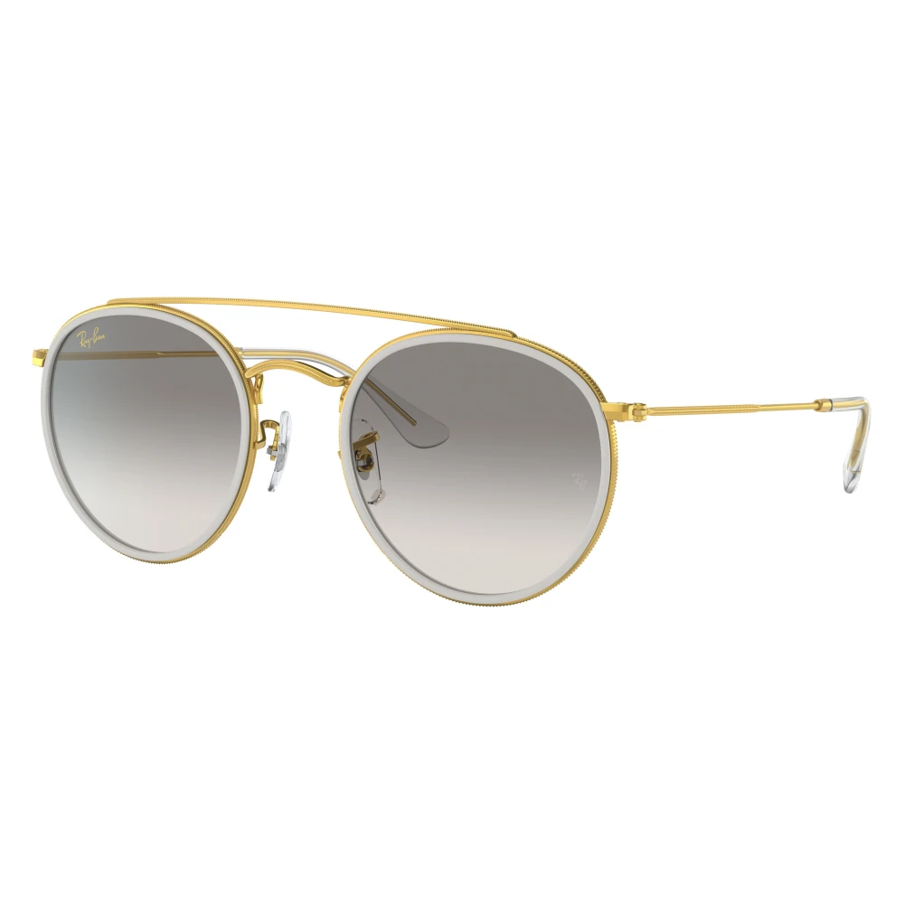 Ray-Ban Unisex Yellow Sunglasses, 51 Mm, Round Double Bridge Sunglasses