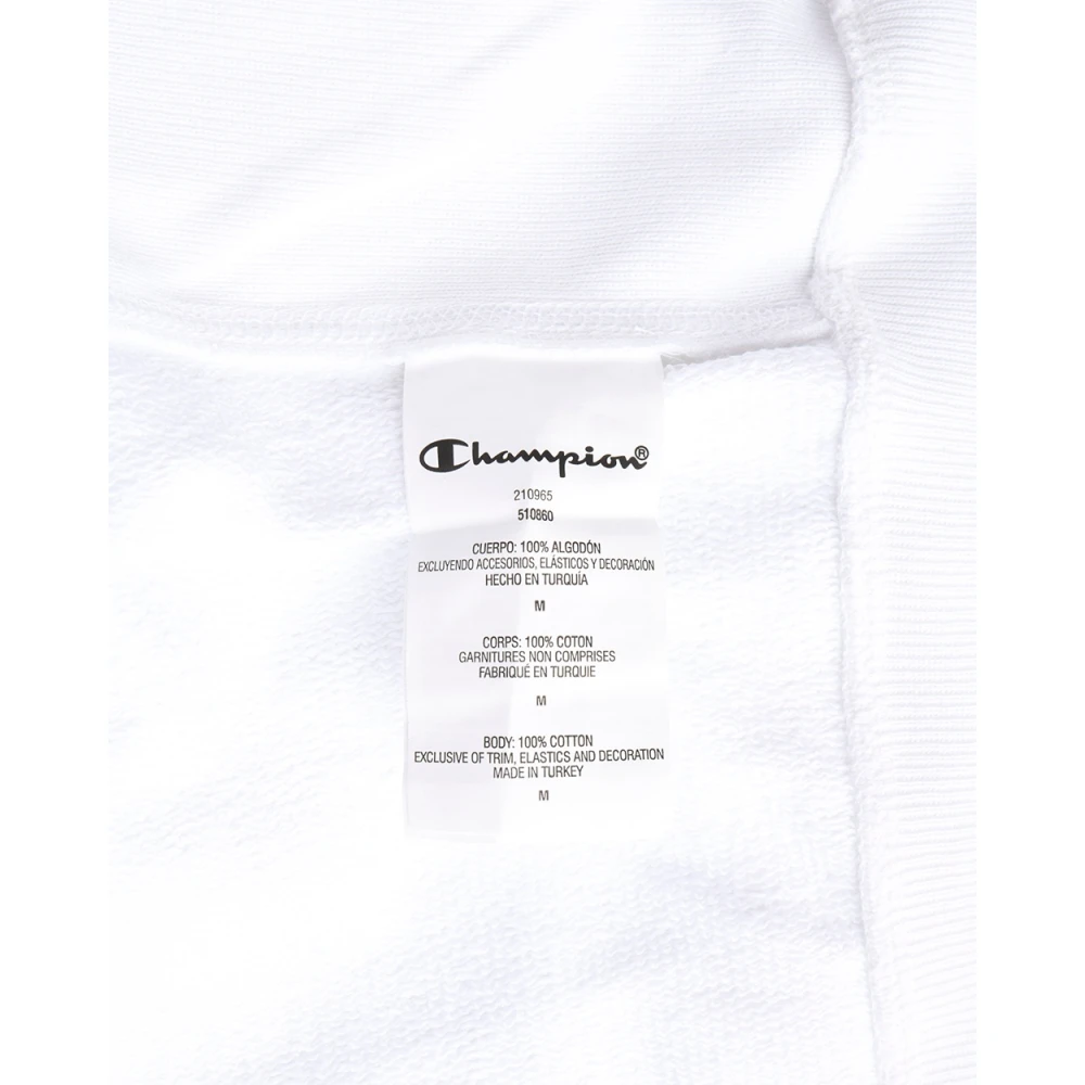 Champion Capuchontrui White Heren