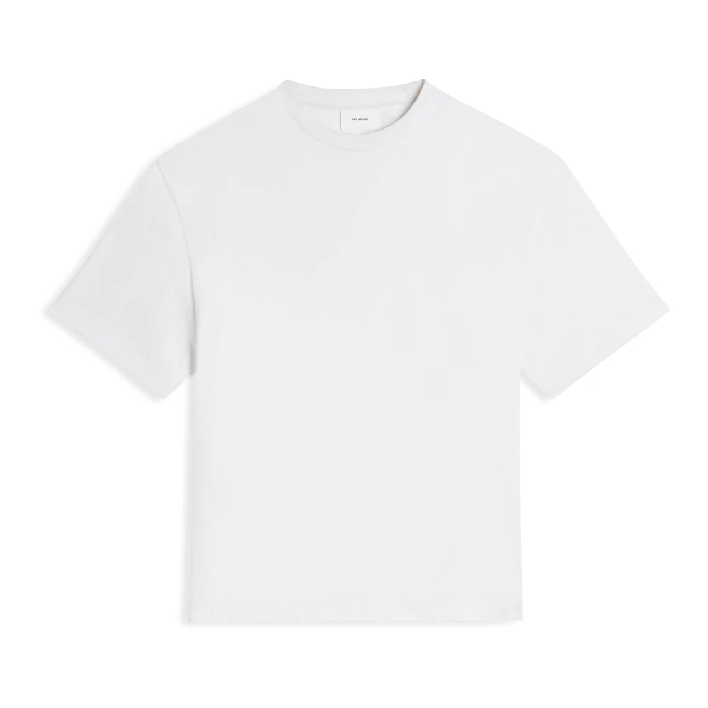 Axel Arigato Serie Distressed T-shirt White Heren