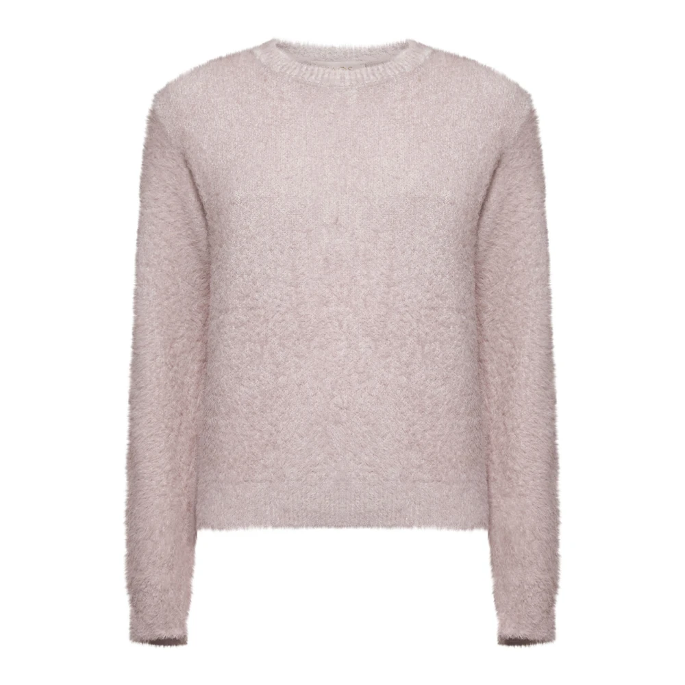 Kaos Denim Multi-Waistband Sweater Pink Dames