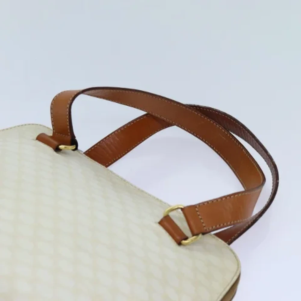 Celine Vintage Pre-owned Leather handbags White Dames
