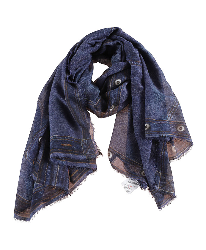 zijde-blend-franje-jeans-print-stola