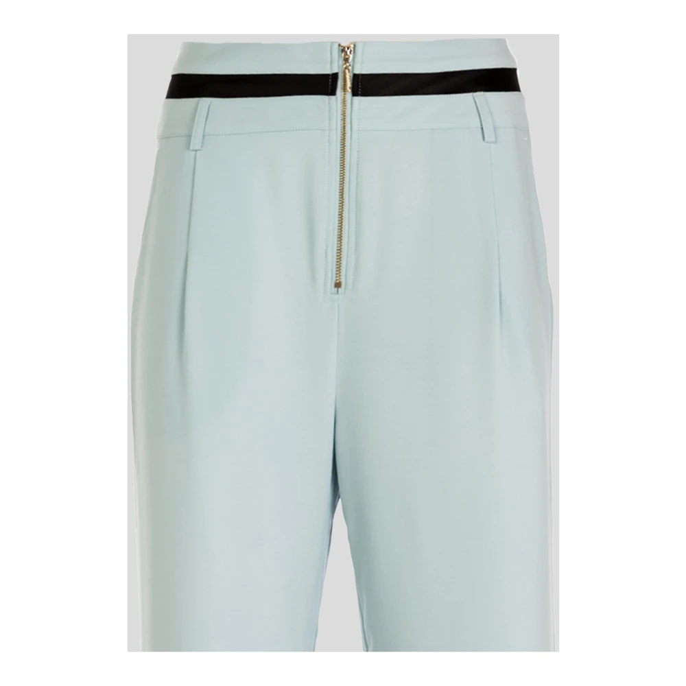 Liu Jo Elegante Palazzo Broek Ice Sky Blue Dames