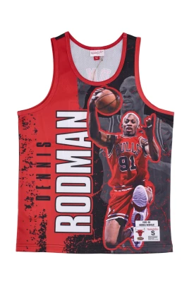 Chicago Bulls Tank Top Rodman Edition