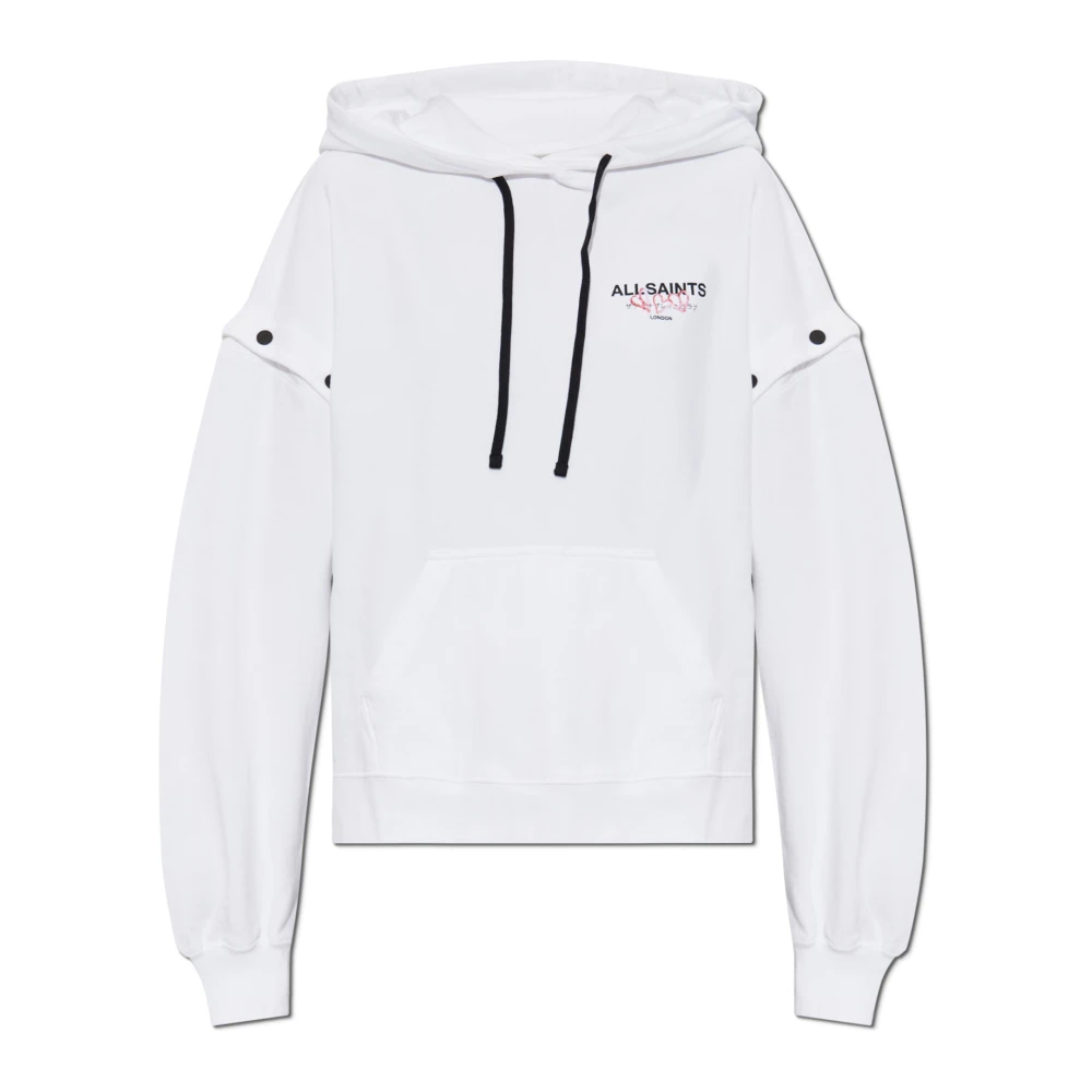 AllSaints Amore Sweatshirt White Dames