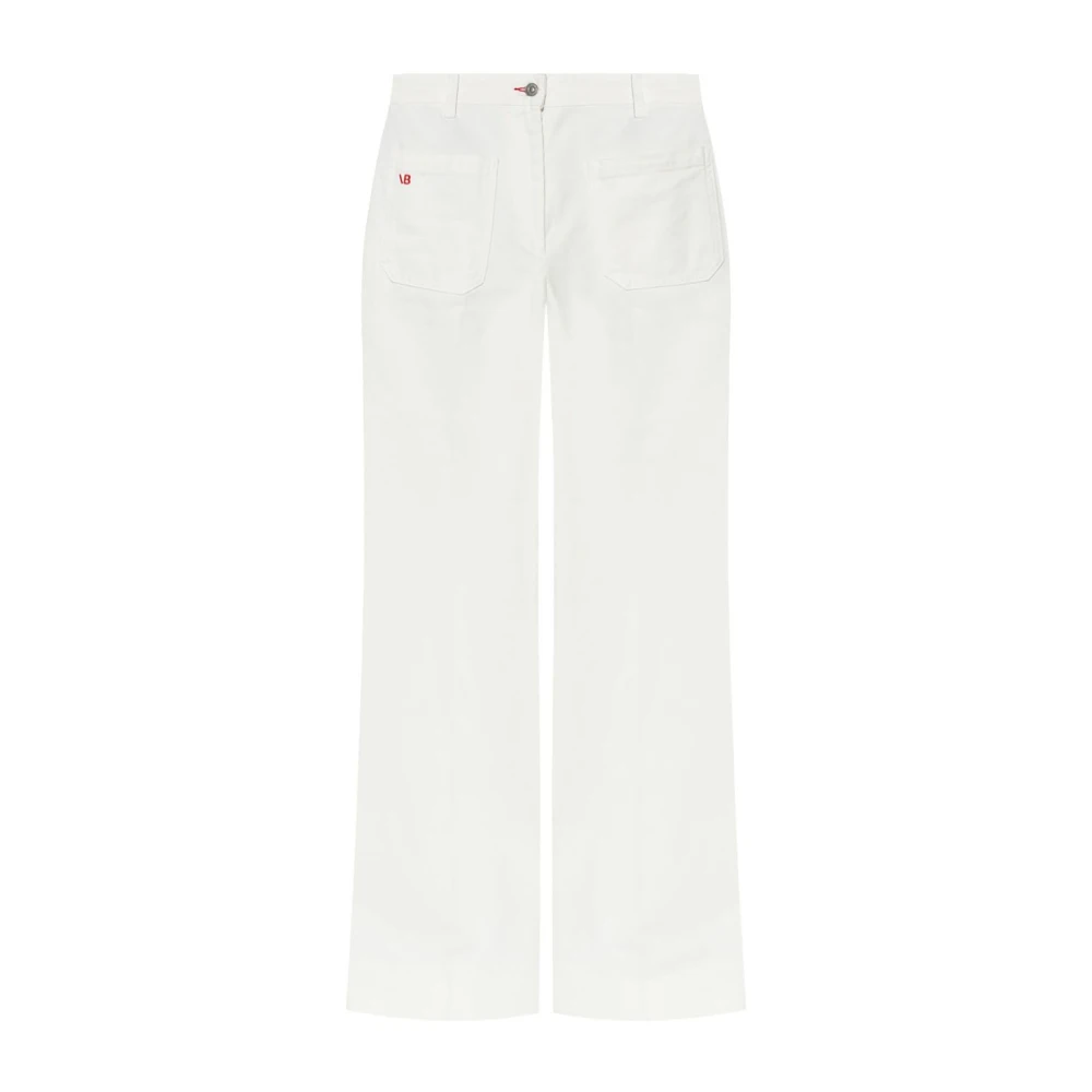 Victoria Beckham Witte Jeans voor Vrouwen Elegante Stijl White Dames