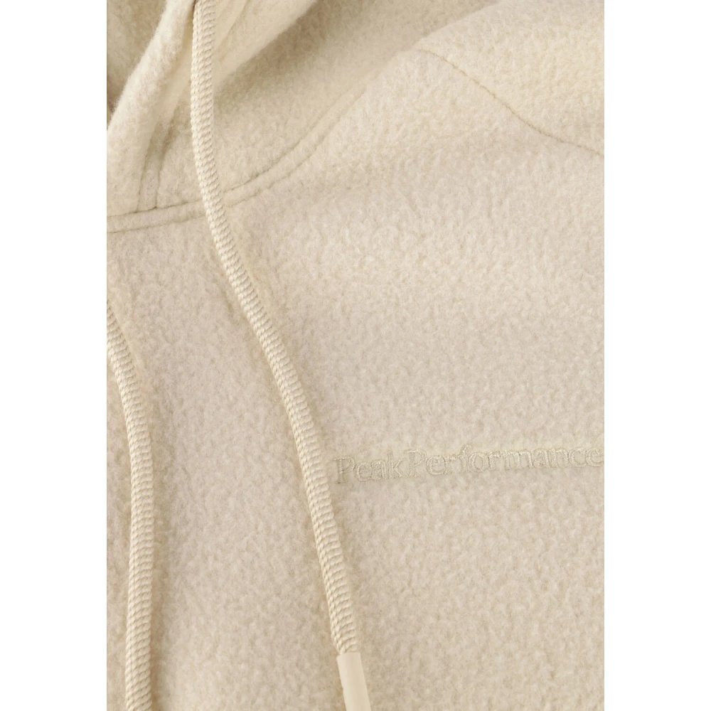Peak Performance Heren Fleece Hoodie Trui Beige Heren