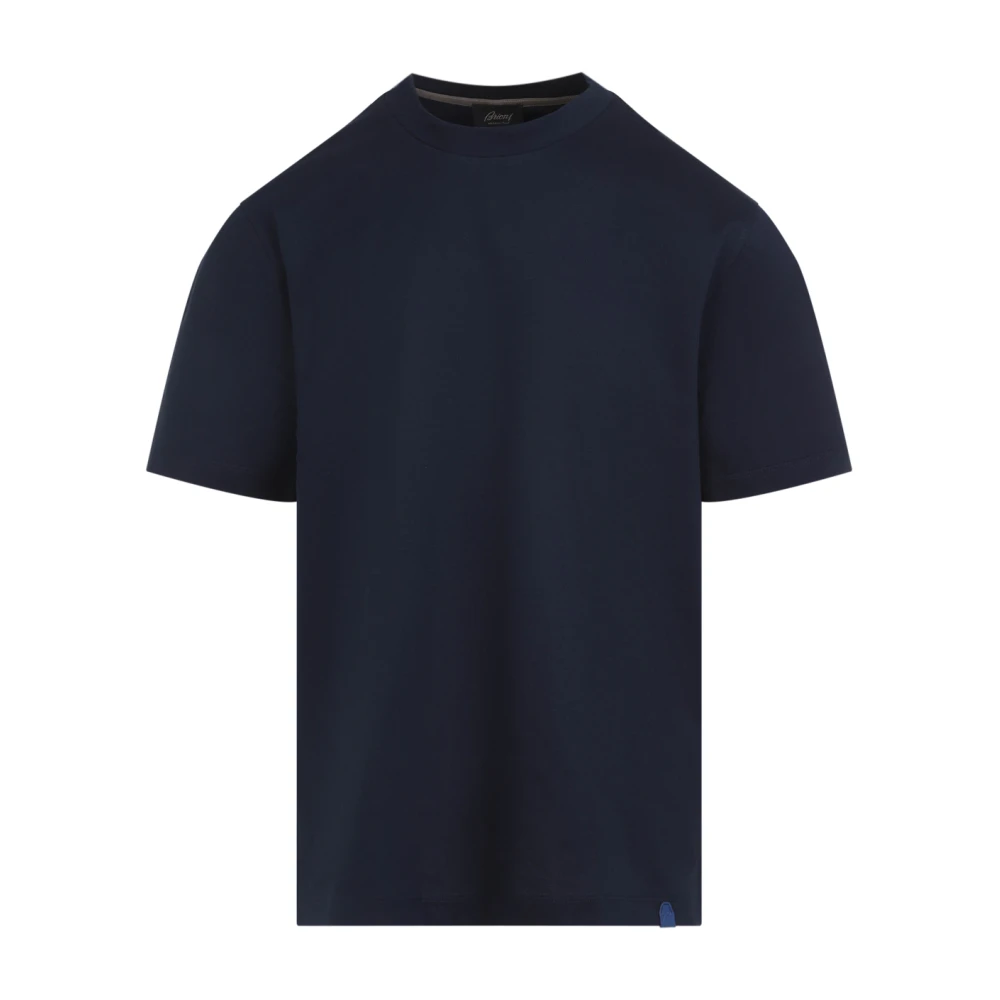 Brioni - Tops > T-Shirts - Blue - Brioni - Modalova