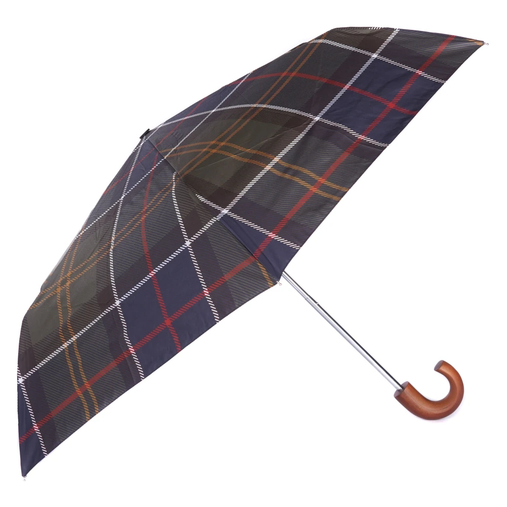 Barbour Tartan Mini Paraplu Accessoire Multicolor Heren