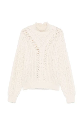 Beige Tröja för Kvinnor