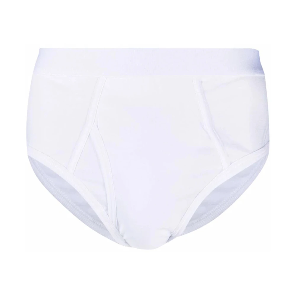 Comme des Garçons Stretch Katoenen Slipjes White Heren