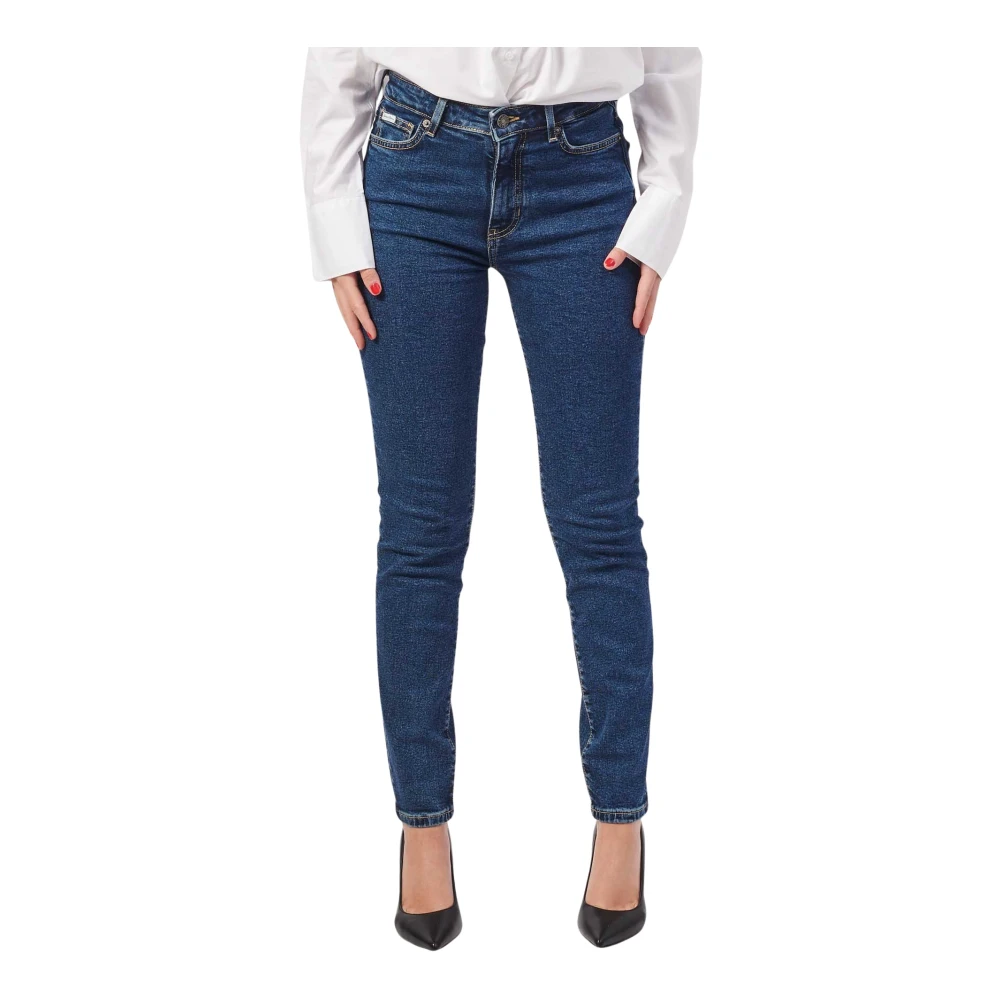 Guess Blauwe Skinny High Waist Jeans Blue Dames