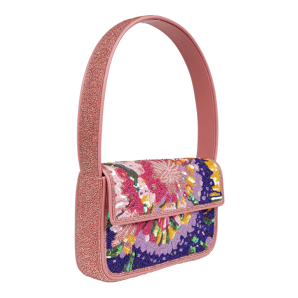 Staud Rechthoekige Koraal Aurora Handtas Multicolor Dames