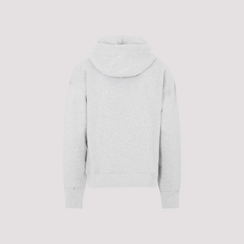 Jil Sander Grijze Katoenen Hoodie Sweatshirt Aw23 Green Heren