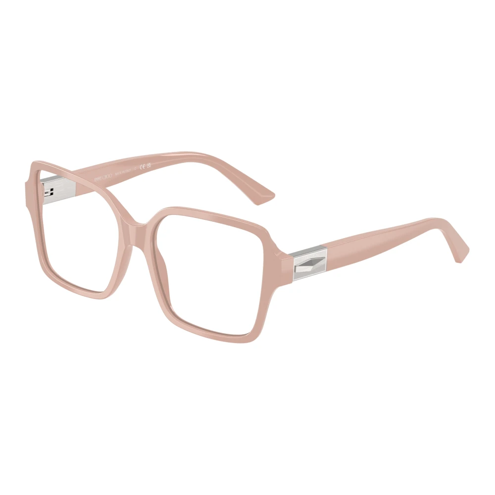 Jimmy Choo Women's Pink Glasses, 54 Mm, Stylish Eyeglasses In Black Frame