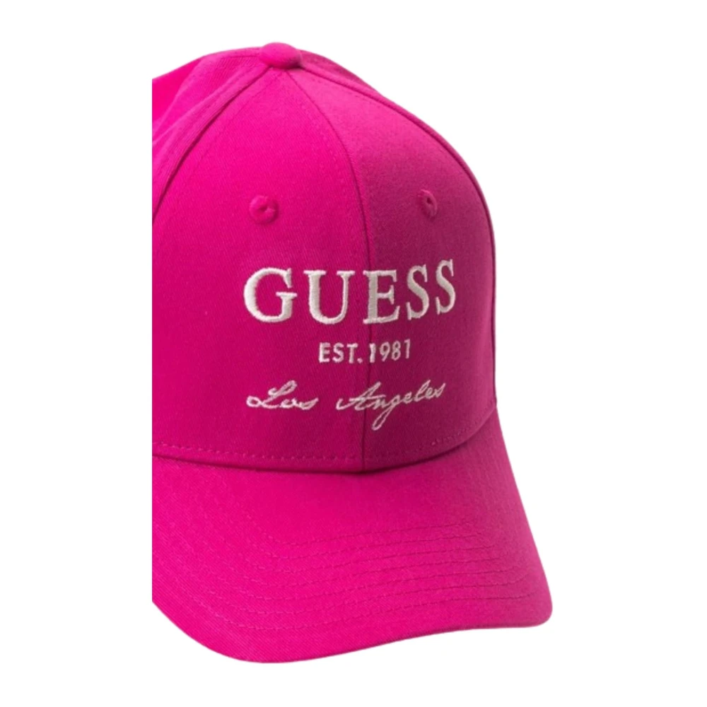 Guess Baseball Cap Pink Dames