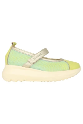 Multifärgad öppen sneaker för kvinnor