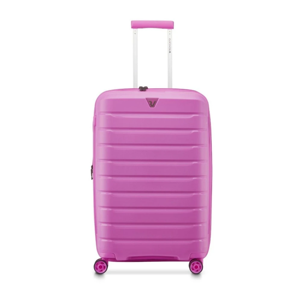 Roncato Stijlvolle volwassen uitbreidbare vlinderbagage Pink Unisex