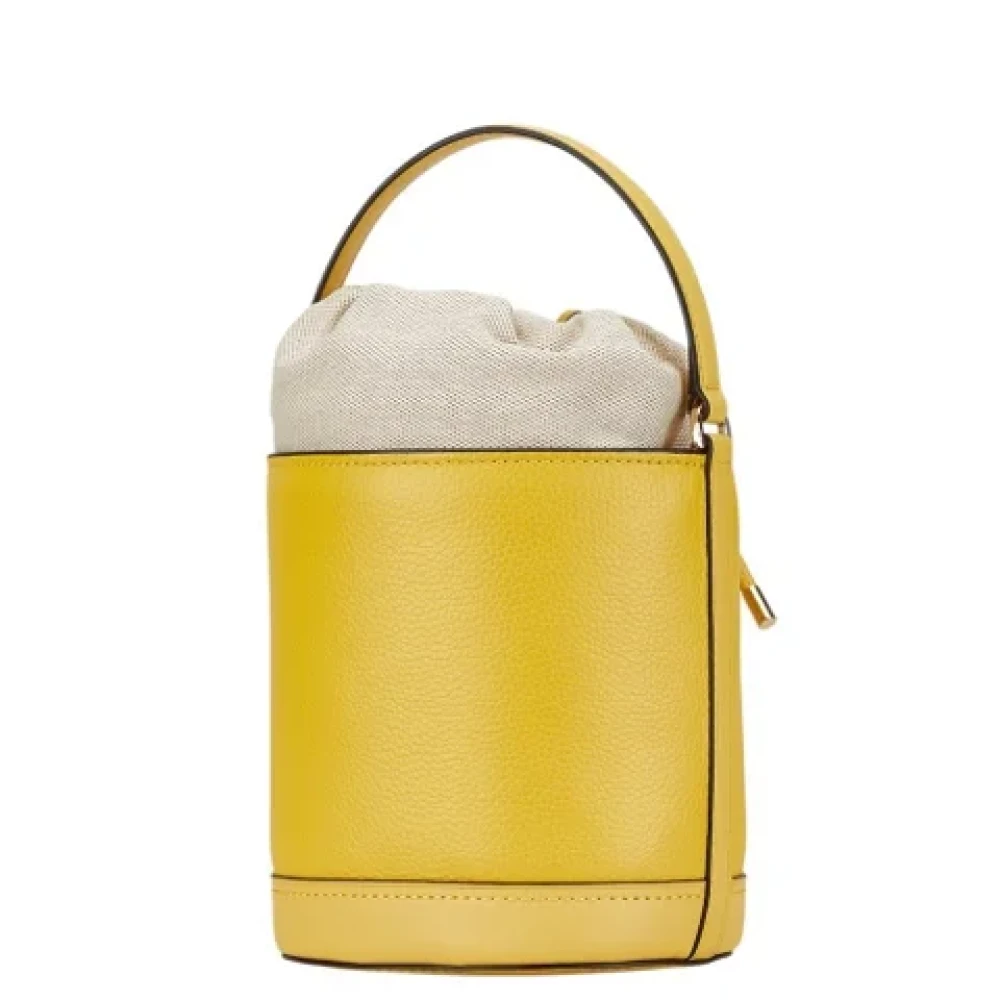 Michael Kors Pre-owned Leather handbags Yellow Dames