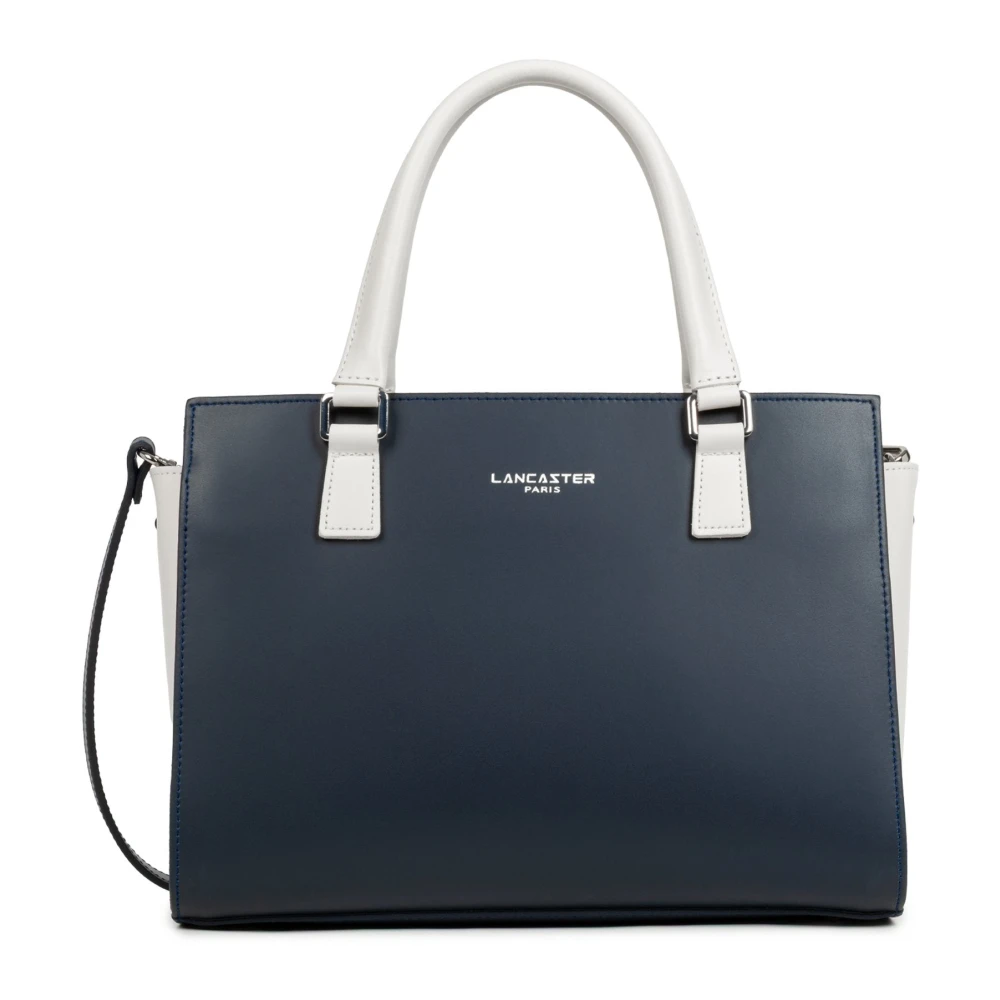 Lancaster Blue Handbags, Female, One Size, Sac À Main Zippée M Smooth