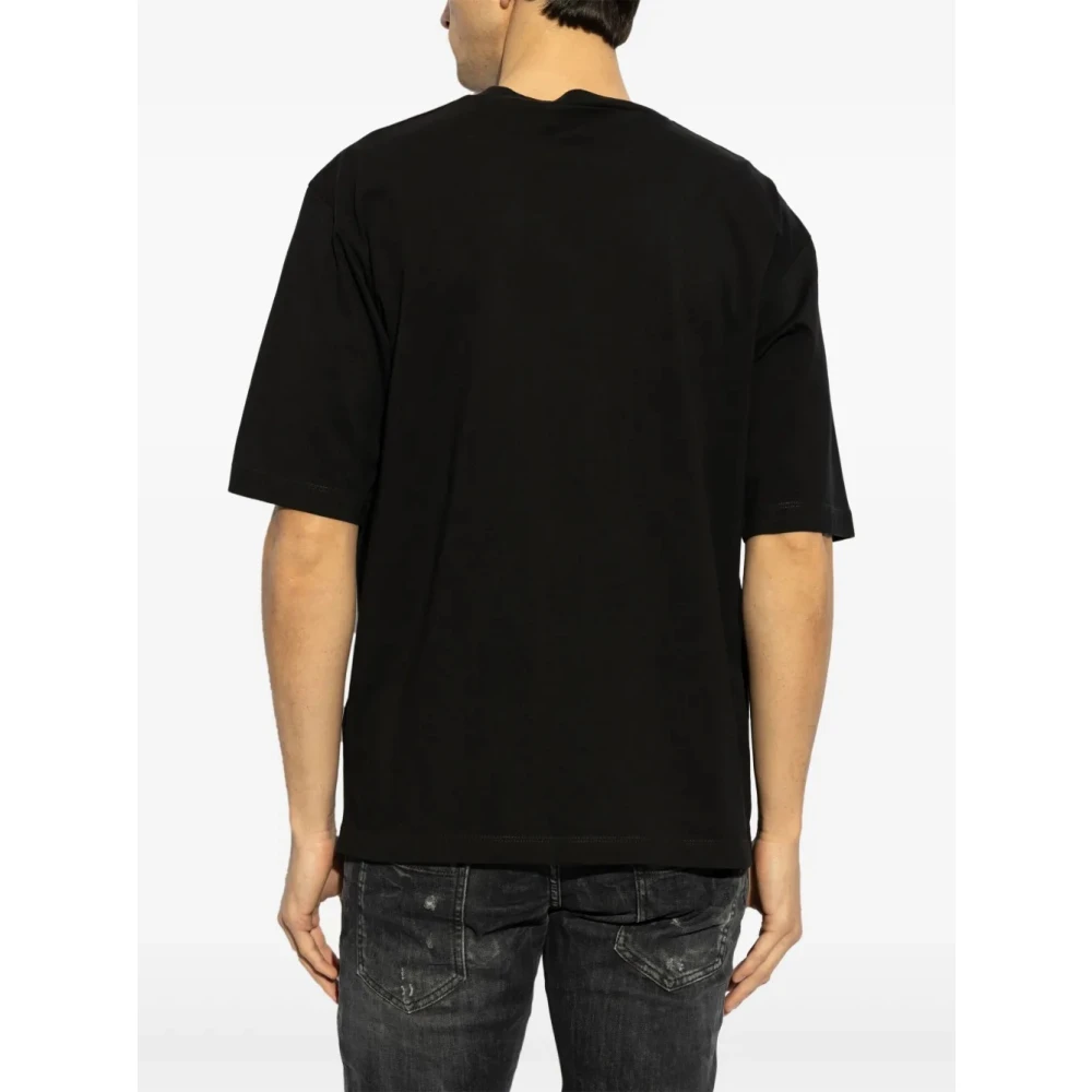 Dsquared2 Casual T-shirt met stijl 900 Black Heren