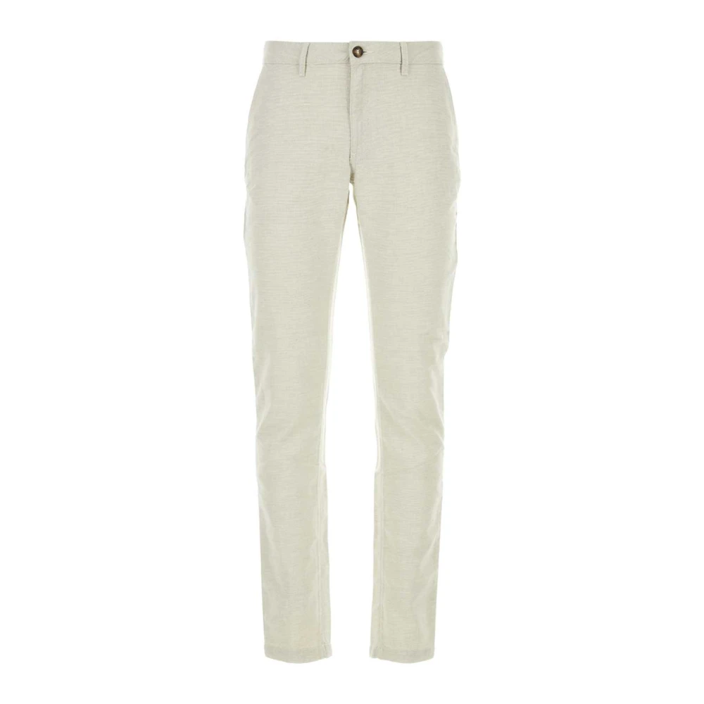 Saint James Cropped Trousers Beige, Herr