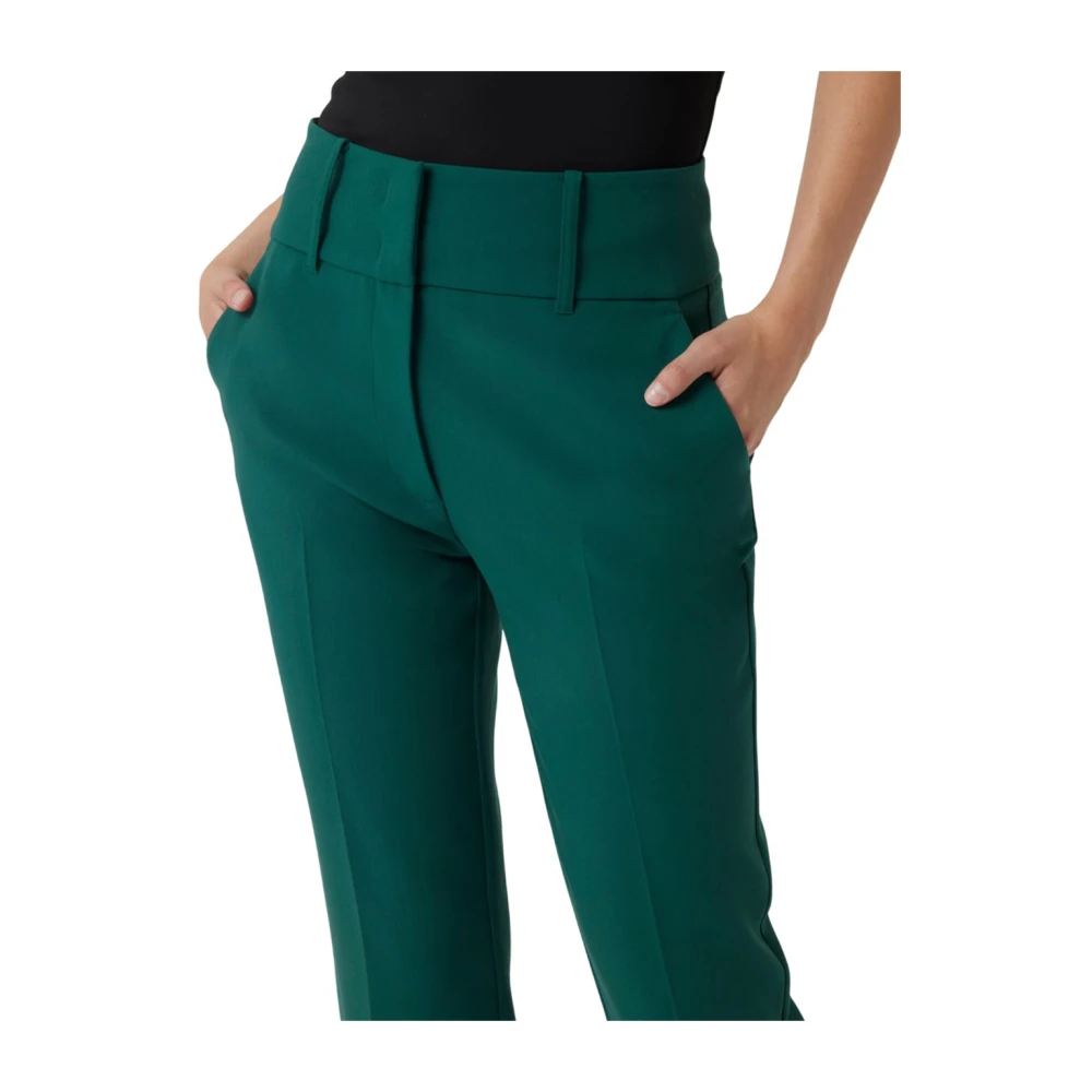 Guess Moderne Flared Broek Green Dames