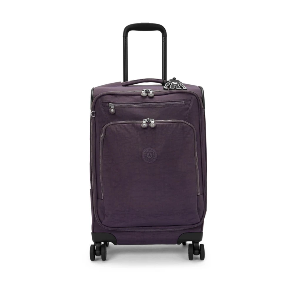 Kipling Nieuwe Youri Trolley Tas Purple Unisex
