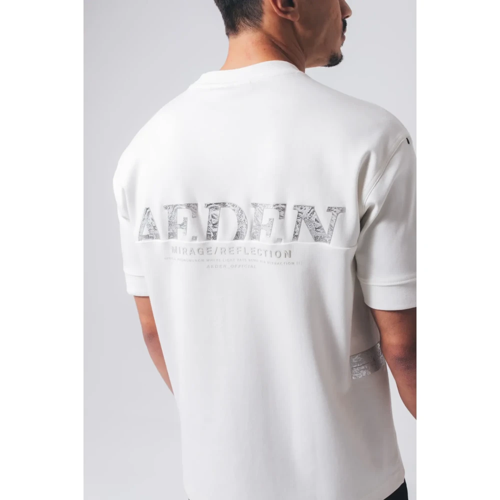 Aeden Dan Tee Off White Shirt White Heren