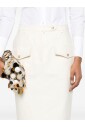 white-skirt-with-rear-slit