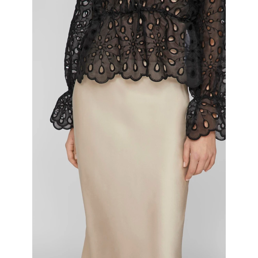 Vila Elegante Ellette Donna Rok Gray Dames