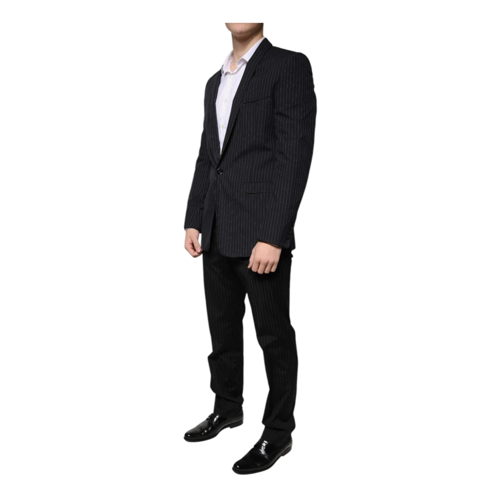 Dolce & Gabbana Zwart Slim Fit 2-Delig Pak Black Heren