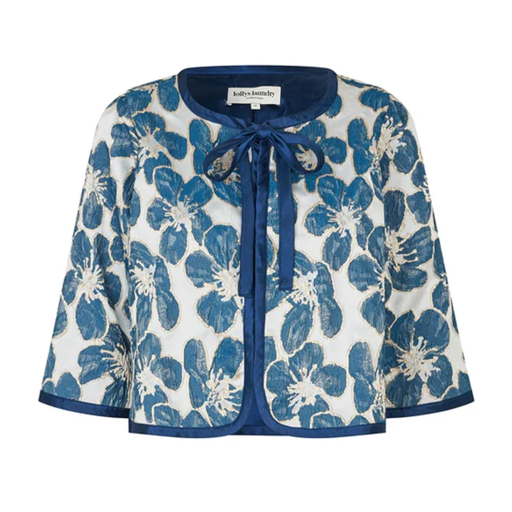 Lollys Laundry Women's Blue Light Jacket - Light Jackets - S - Jackets