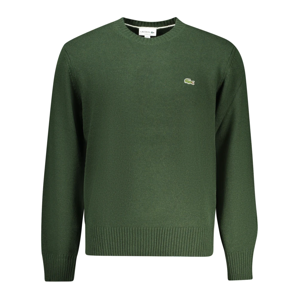 Lacoste Men's Green Long-Sleeved Jumper