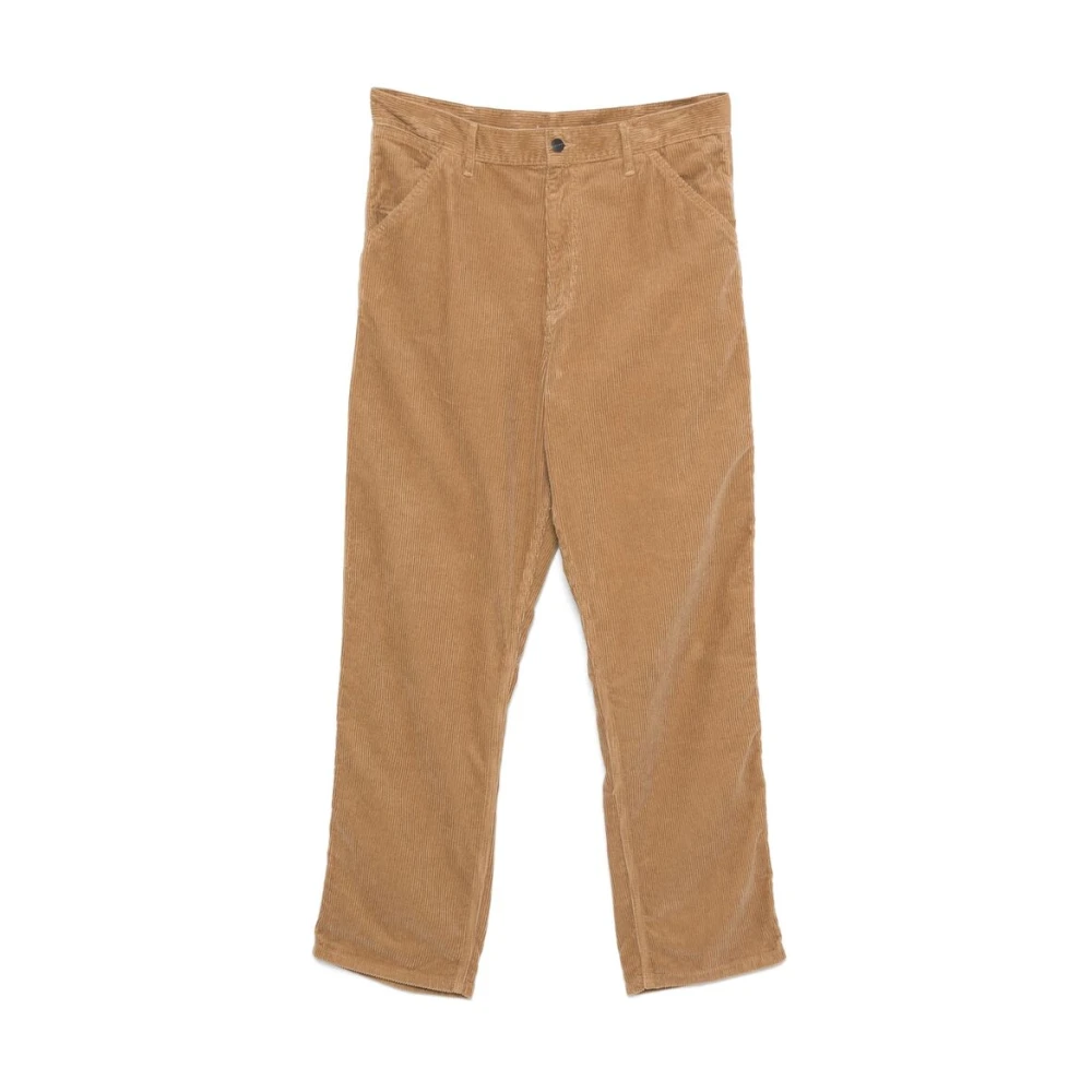 Carhartt WIP Ribfluwelen Butterscotch Broek Brown Heren