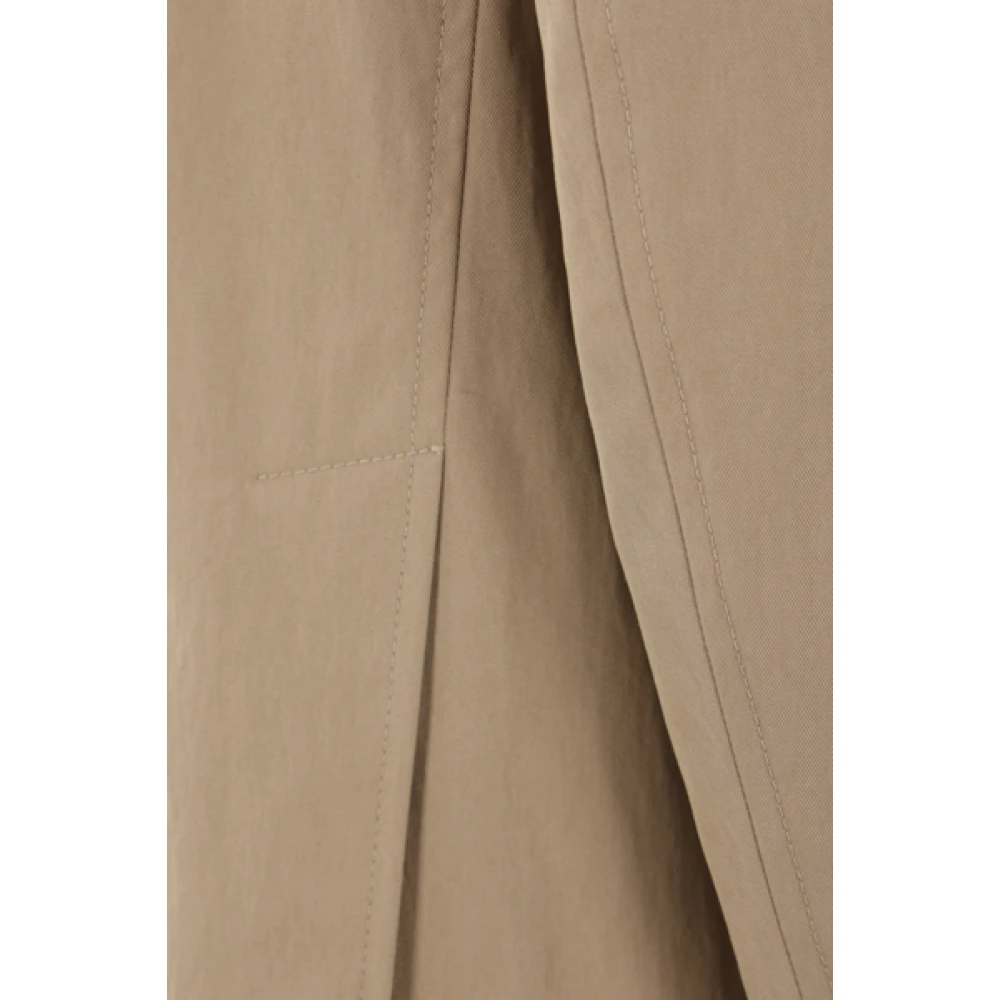 BRUNELLO CUCINELLI Lichtbruine Katoenen Gabardinejas Brown Heren