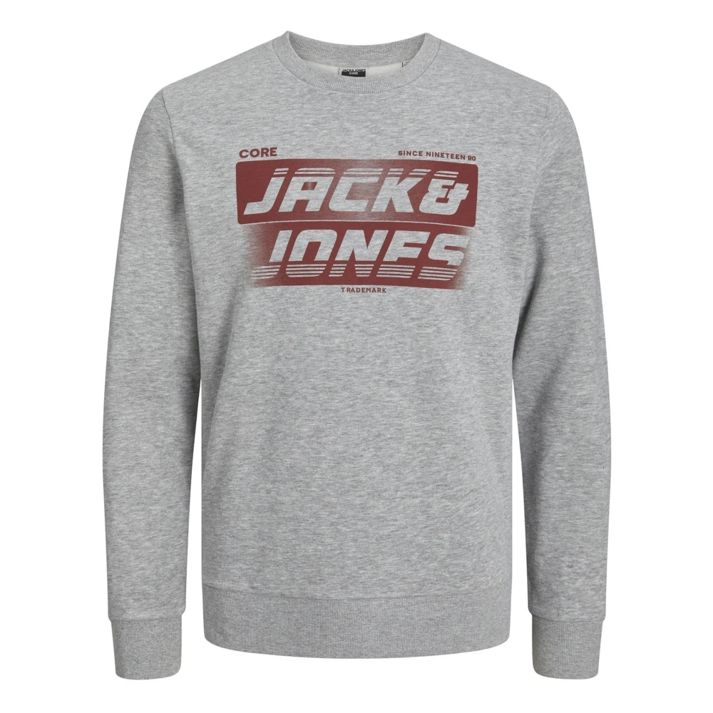 Jack & jones Sporty Night Pullover Sweatshirt Gray Heren