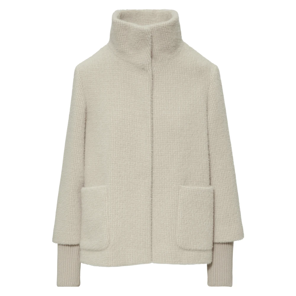 s.Oliver Gezellig Gebreide Manchet Buitenvest Beige Dames