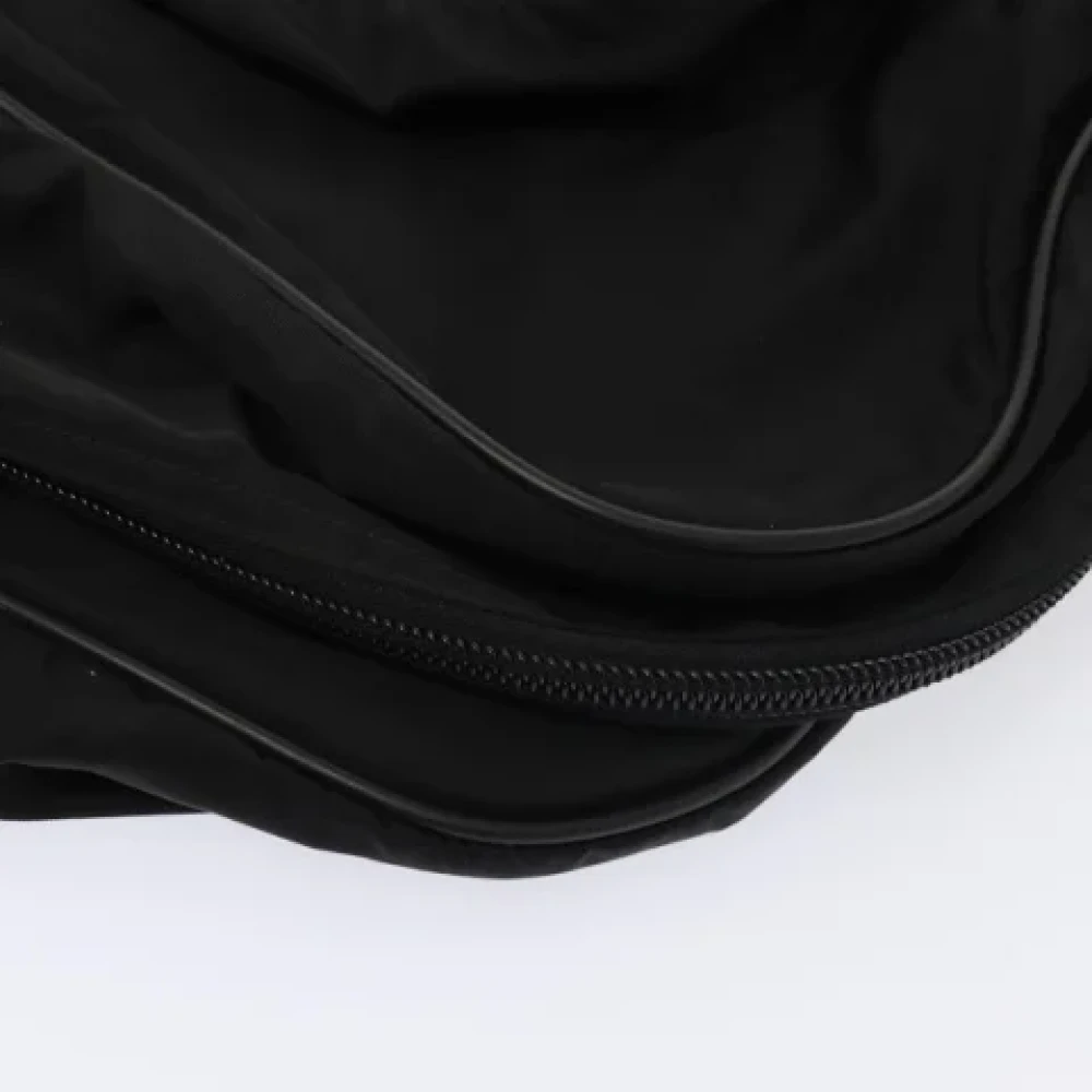 Prada Vintage Pre-owned Fabric travel-bags Black Dames
