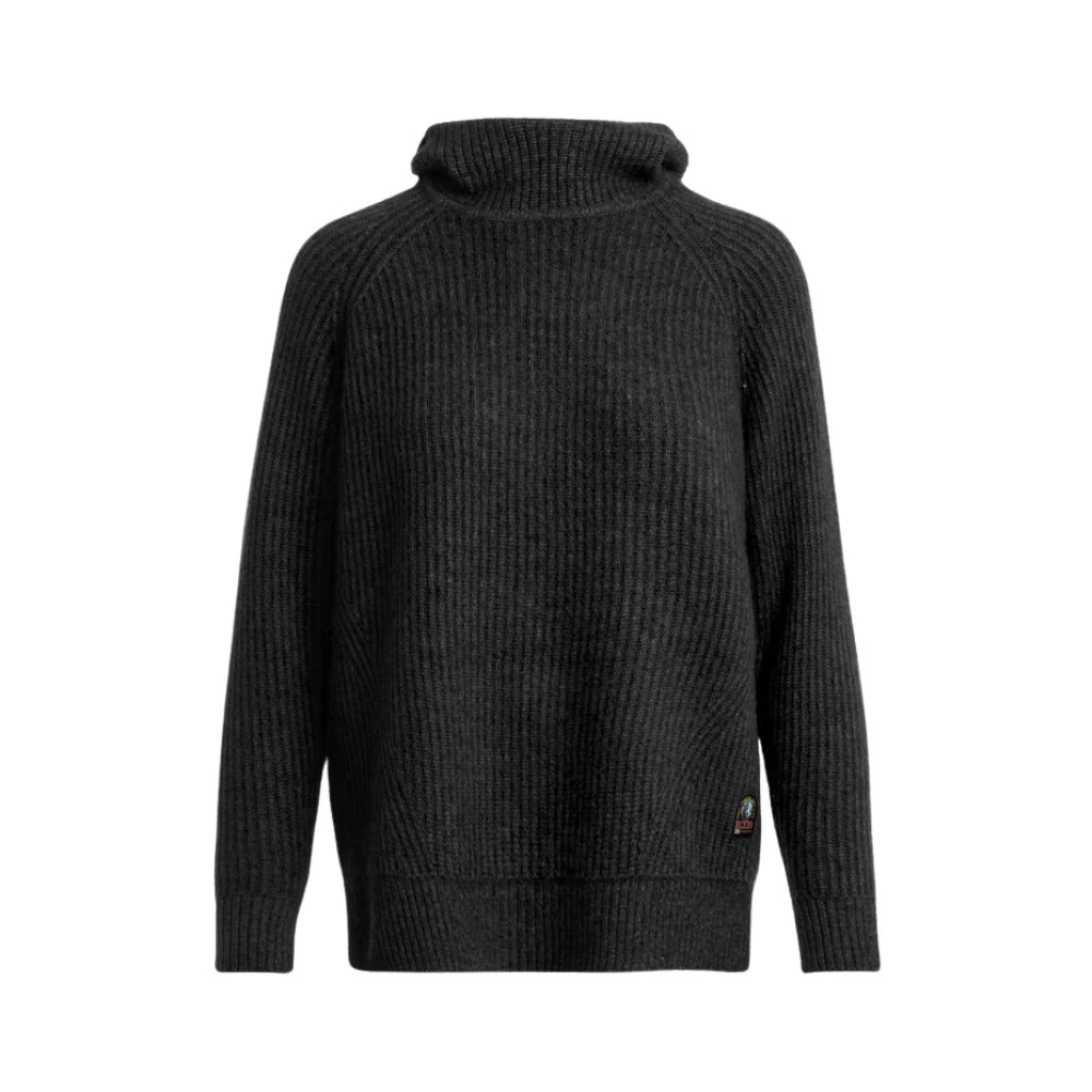 Parajumpers Women's Black Turtlenecks, Xl, Tory - Hooded Jumper