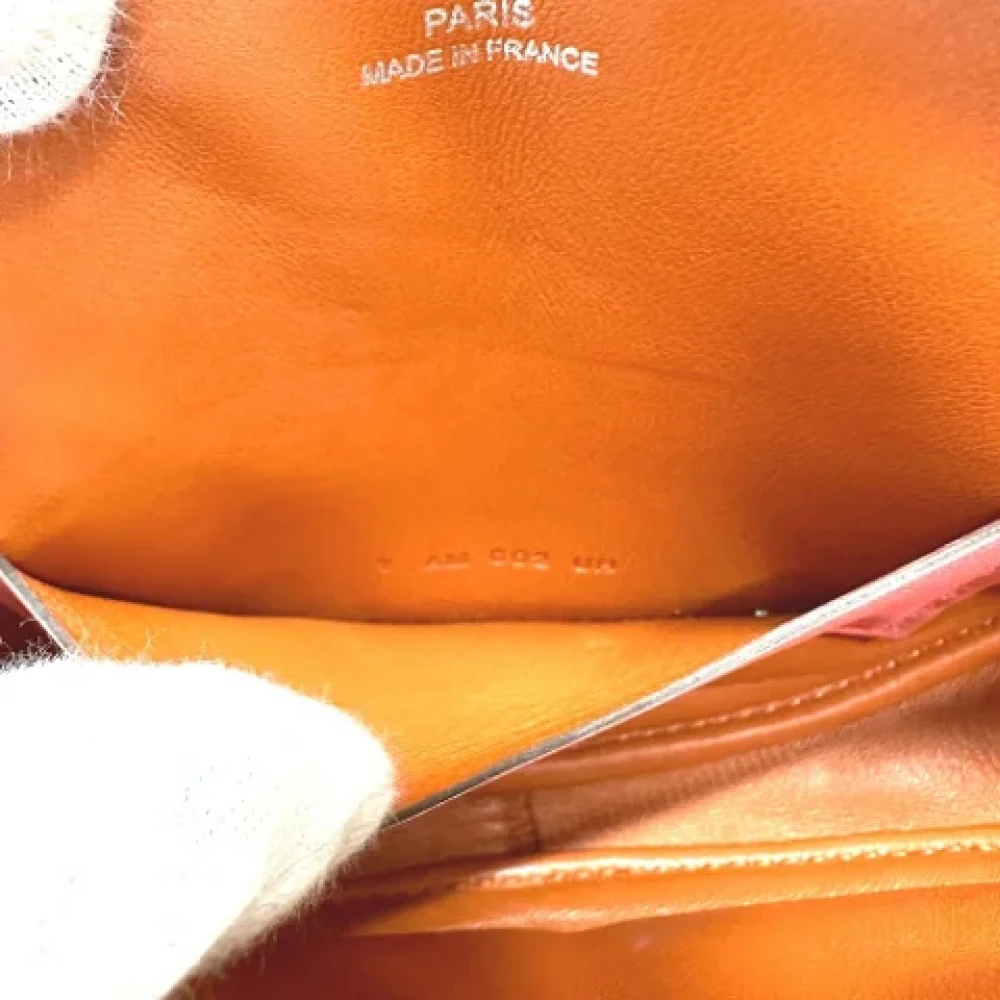 Hermès Vintage Pre-owned Leather shoulder-bags Pink Dames
