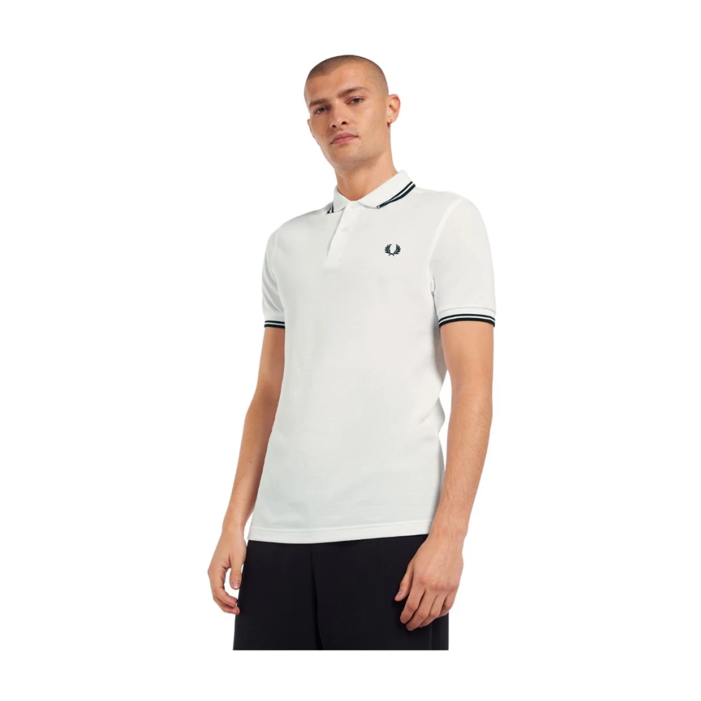 Fred Perry Klassieke Polo Shirt White Heren