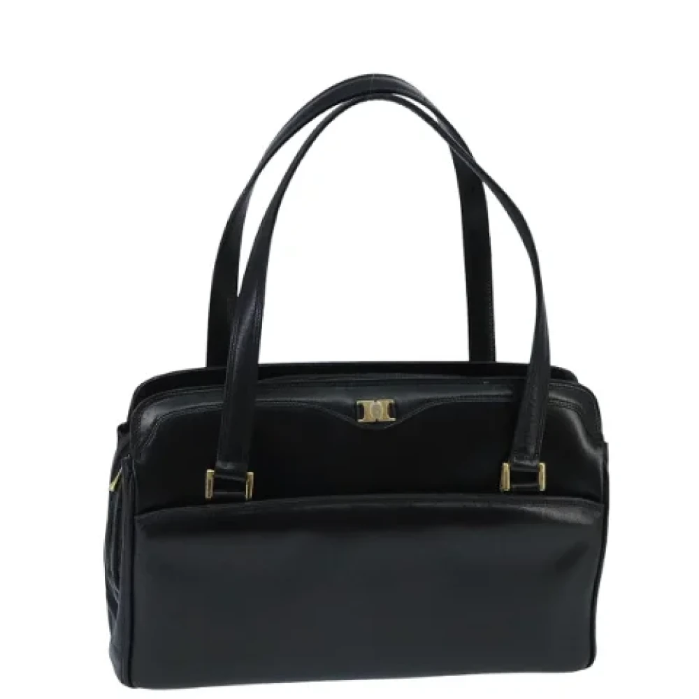 Bally Pre-owned Leather handbags Black Dames