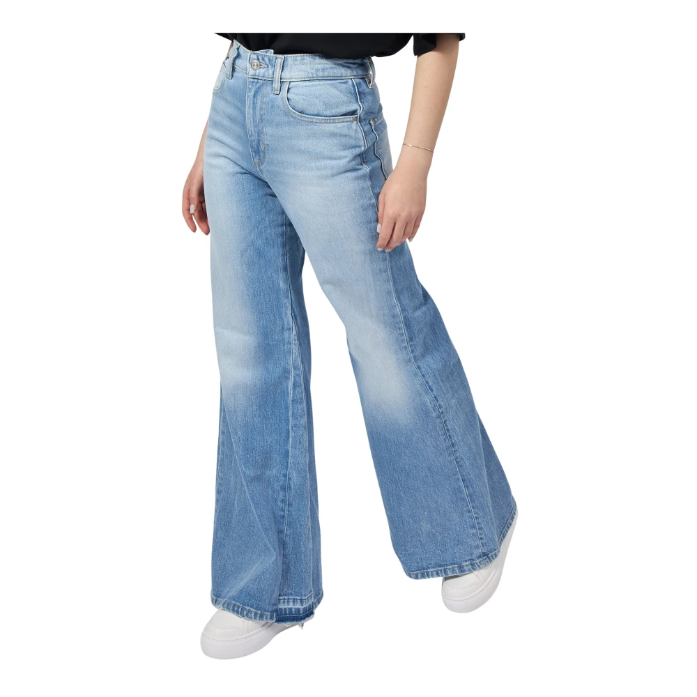 Hugo - Jeans > Wide Jeans - Blue - Hugo - Modalova