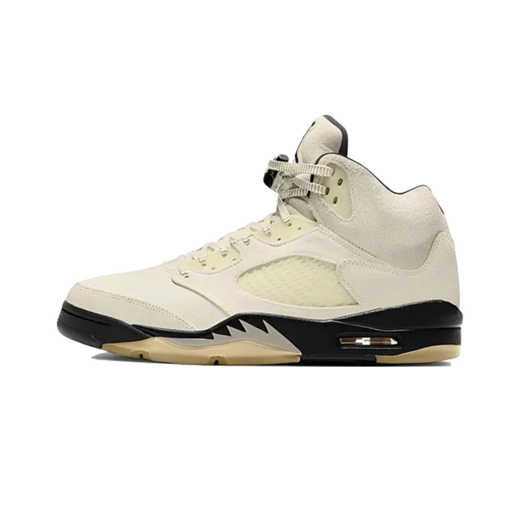 Jordan Men's Beige Retro Se Sail Trainers - Trainers - 4 Uk - Sport