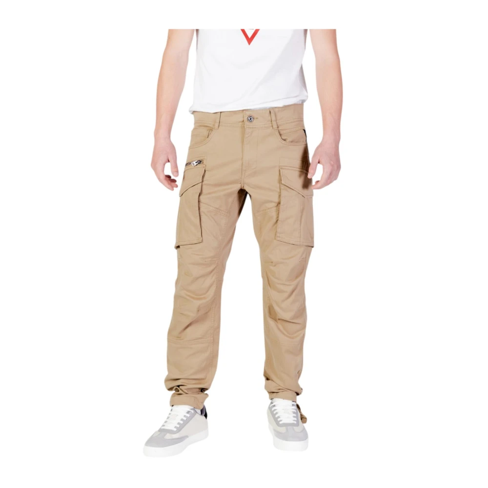 Replay Men's Beige Anbass Cargo Pants