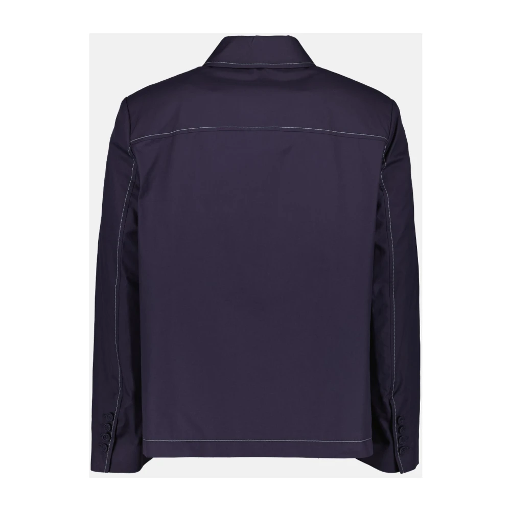 Dior Klassieke Gestikte Vest Blue Heren